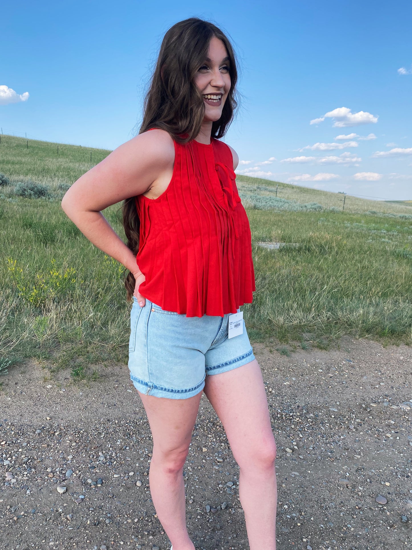 HOLLY RED HOT BLOUSE