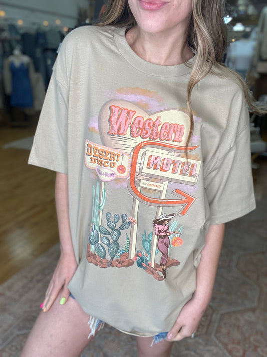 WESTERN MOTEL GRAPHIC-T