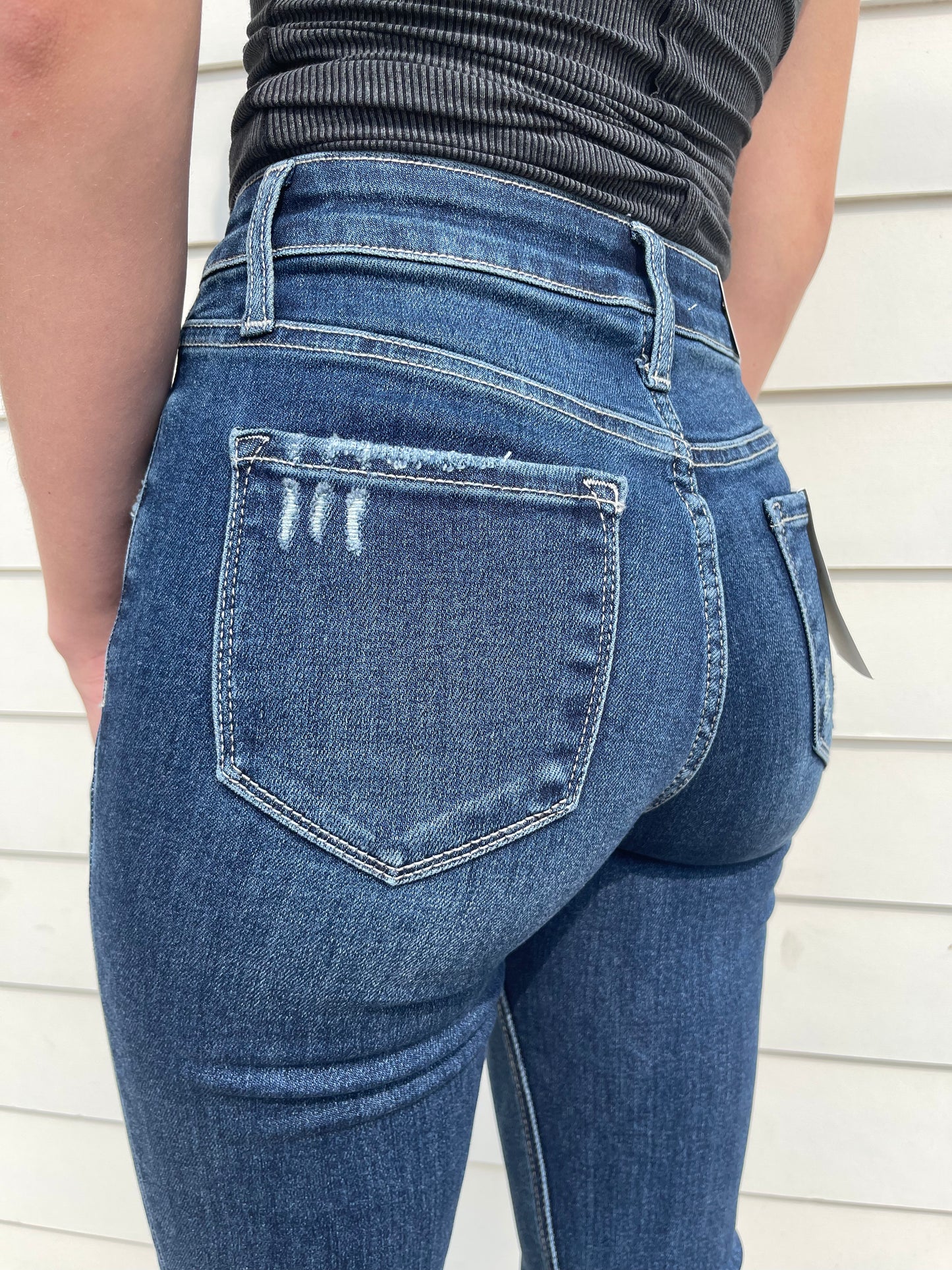 LV BRINNY CUFFED MID RISE SKINNIES
