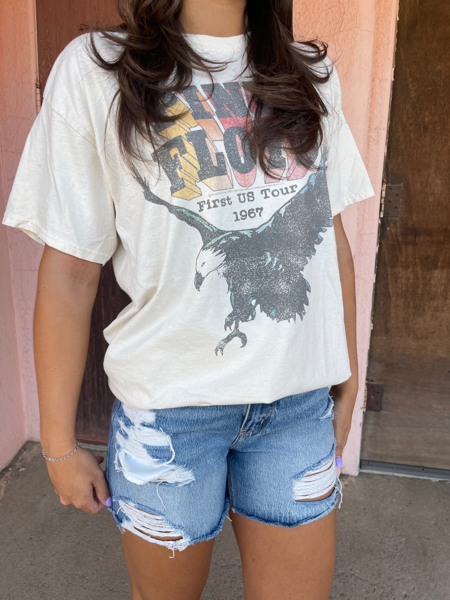 Pink Floyd Eagle Thrifted Licensed Graphic Tee