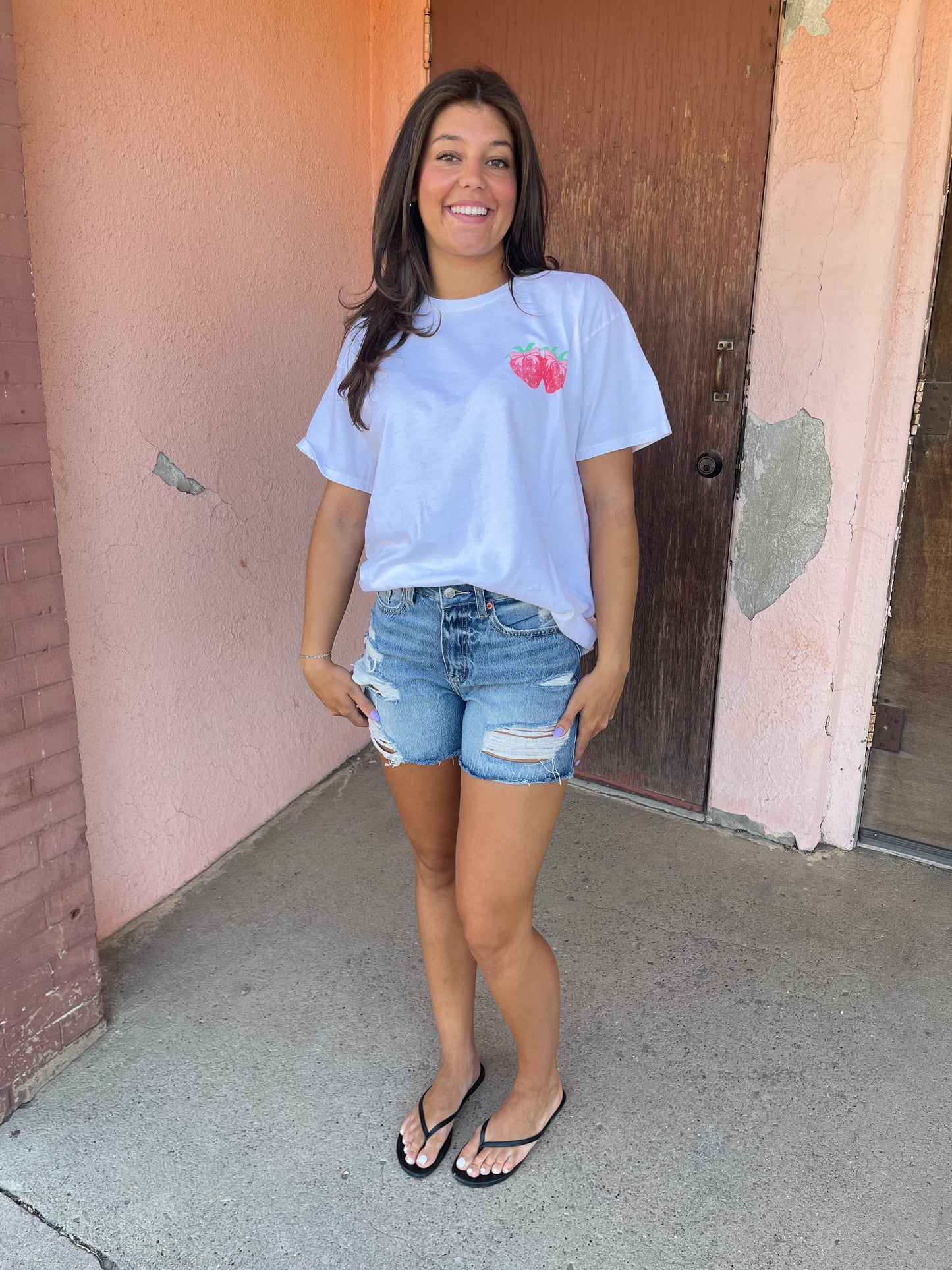 Enjoy the Good Days Berry Tee