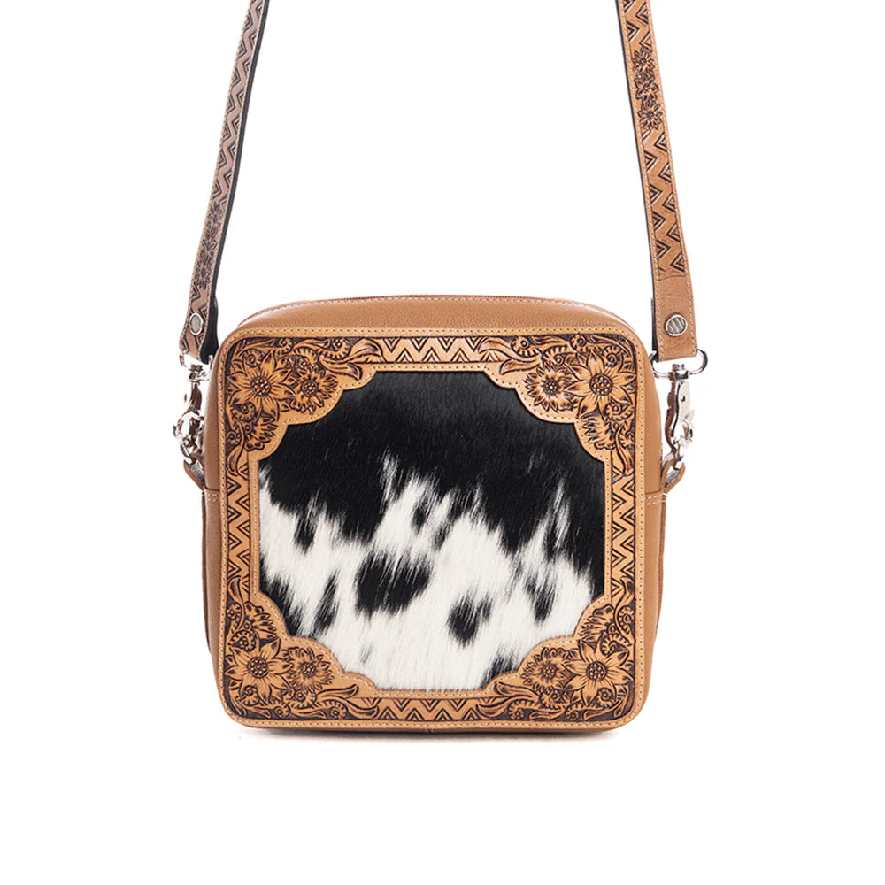 MIRAGE TRAIL HAND-TOOLED BAG