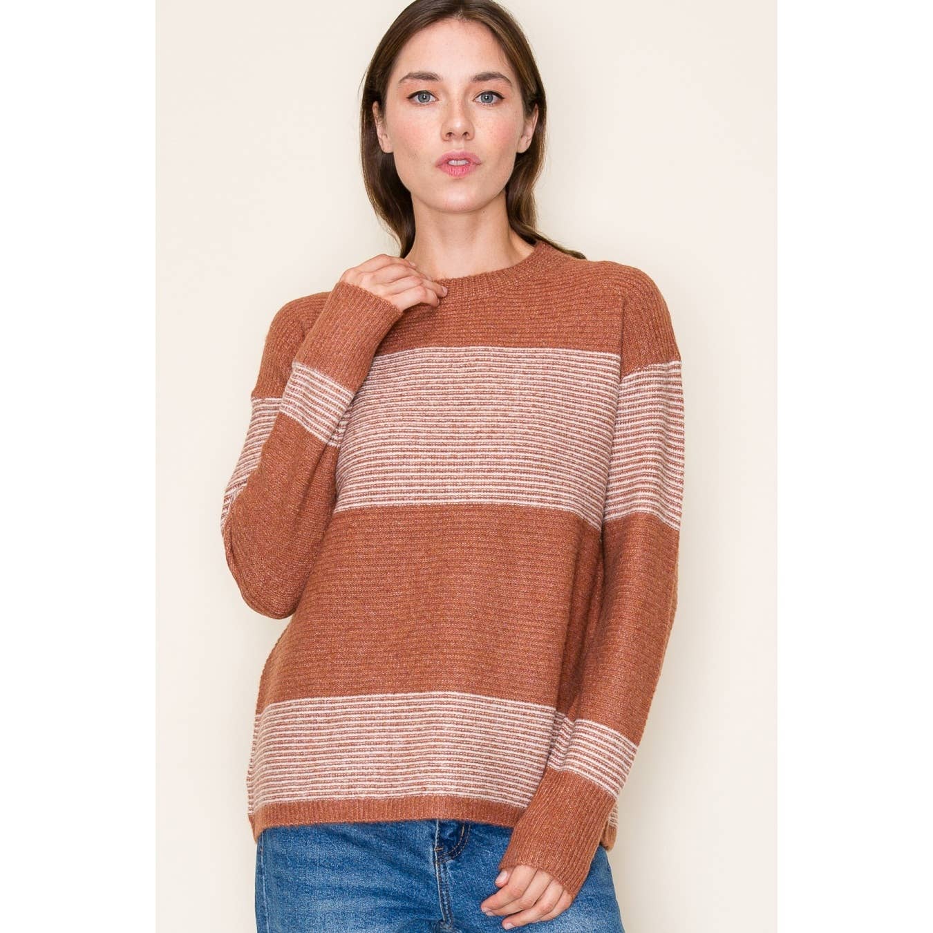 Rebecca Crewneck Long Sleeve