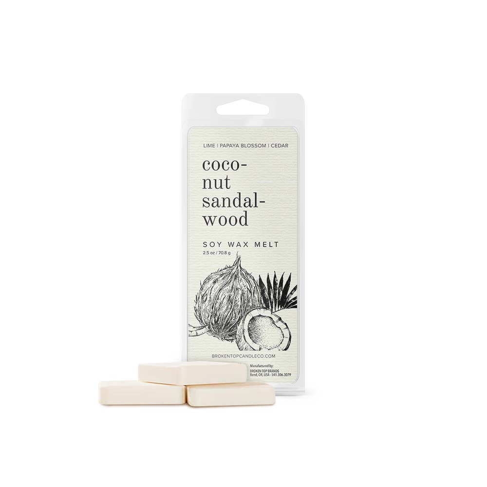 Coconut Sandalwood Wax Melts