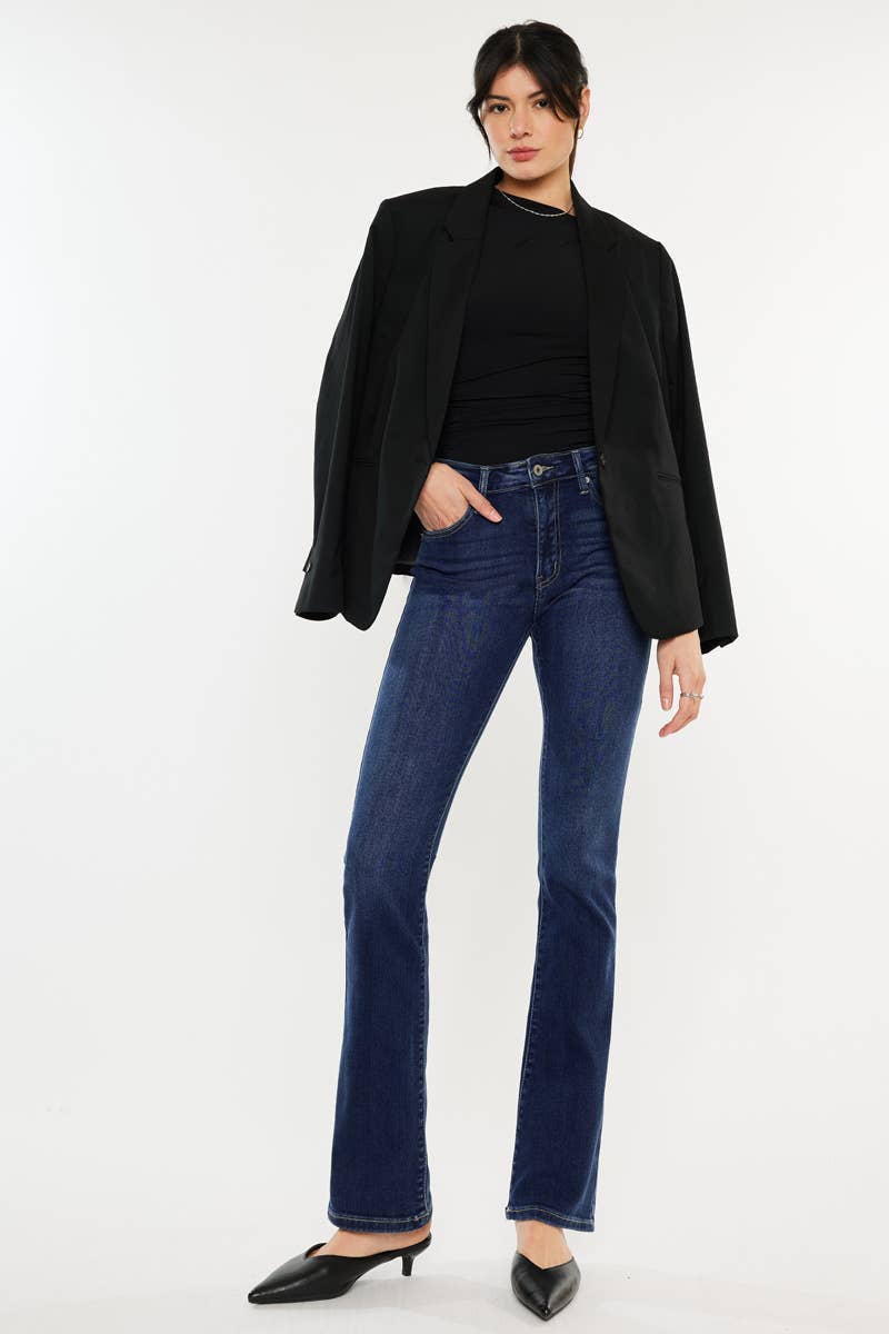 ELENA KC BOOTCUT DARKWASH