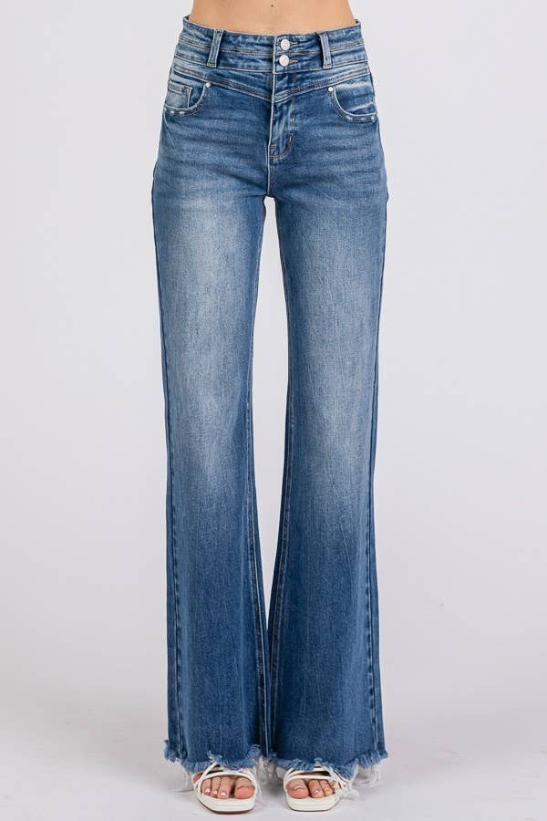 MARINA HR FLARE JEANS