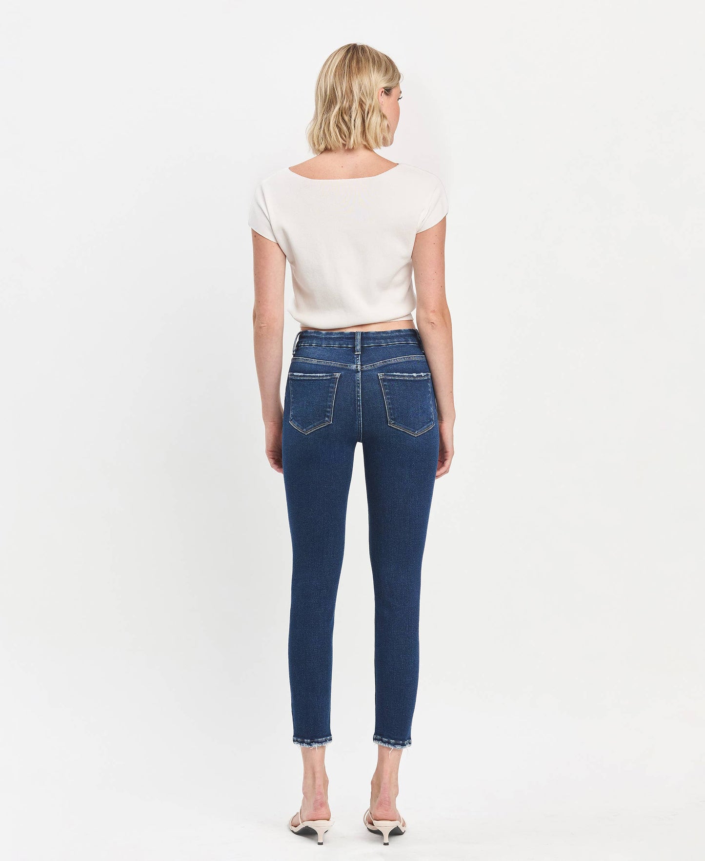 HIGH RISE SKINNY JEANS