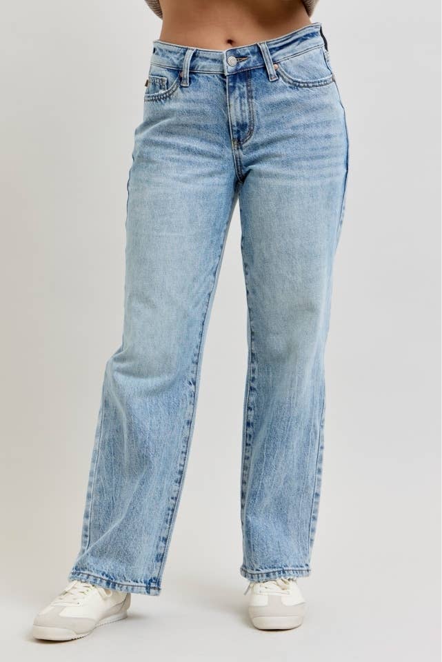 Judy Blue Rigid Magic Straight Jeans