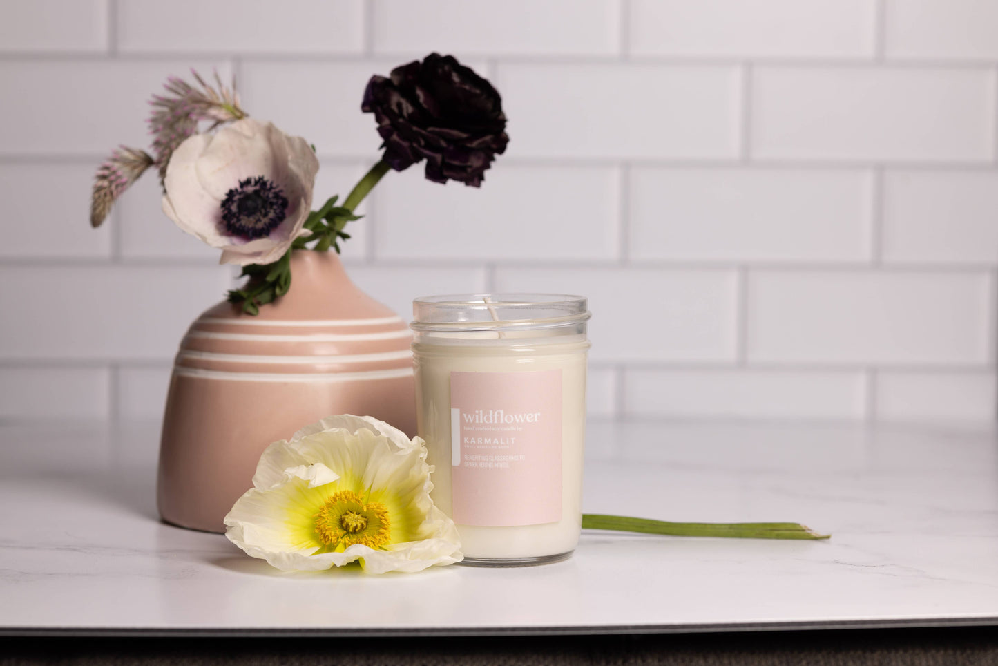 Wildflower Candle