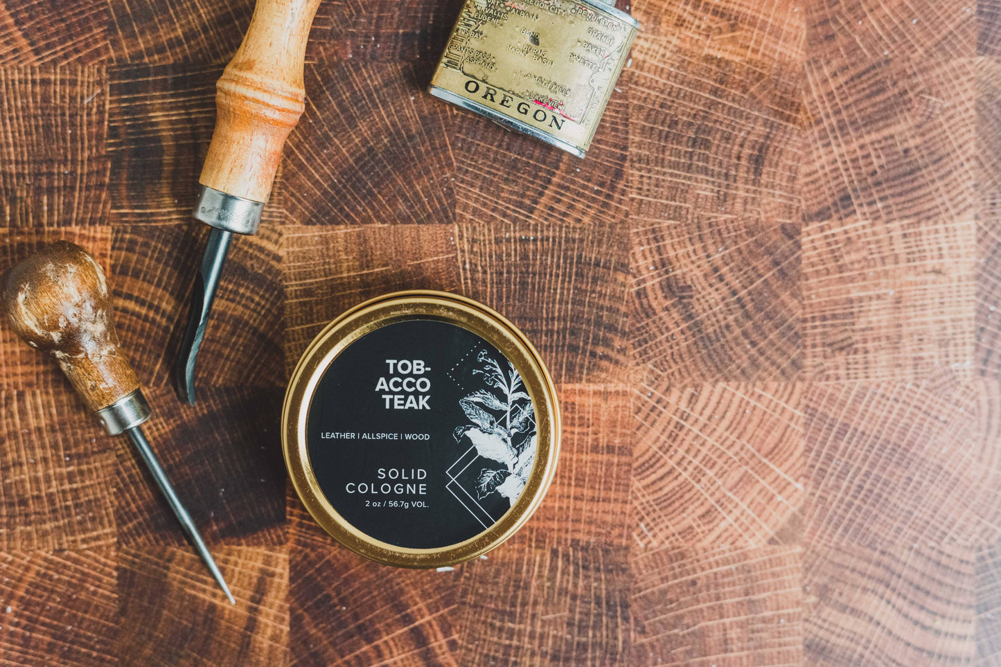 Tobacco Teak Solid Cologne