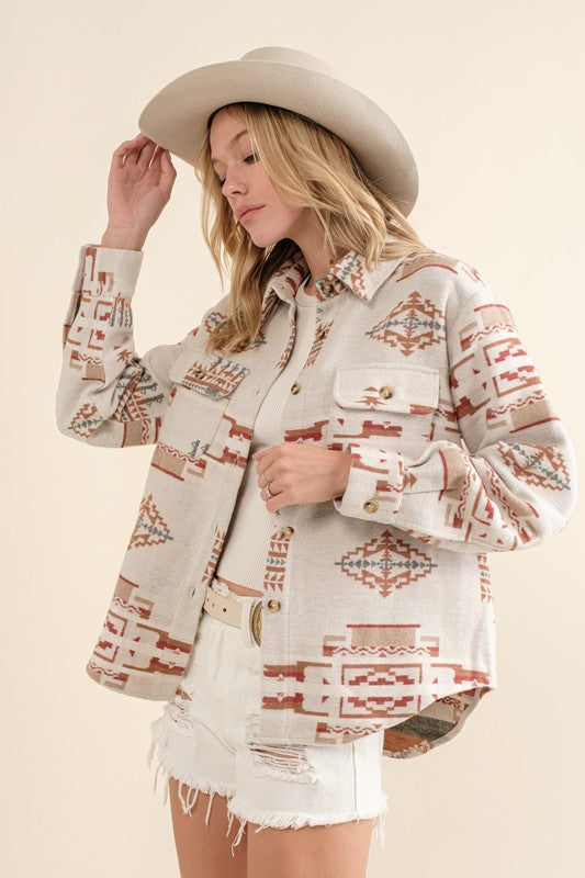 Bailey Jo Aztec Shacket