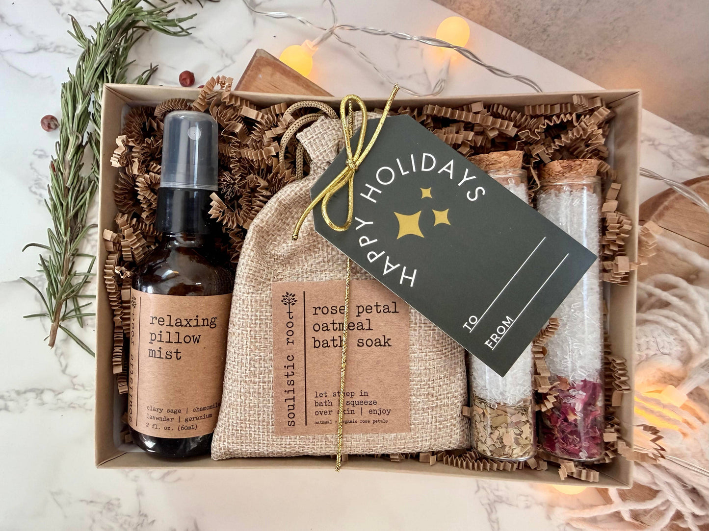 Ready to Gift Holiday Spa Set