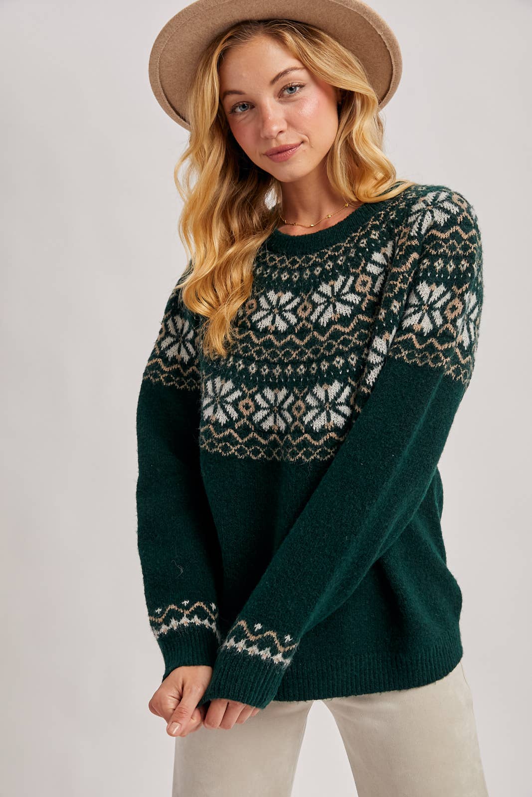 HOLLY FAIR ISLE KNIT