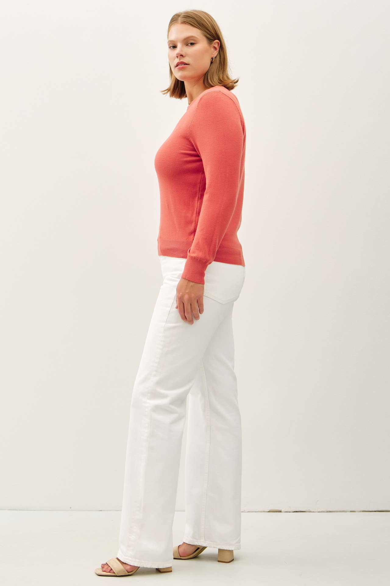 PLUS- COLLYNS SOFT KNIT SWEATER