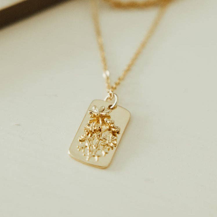 Blossom Necklace: 19"