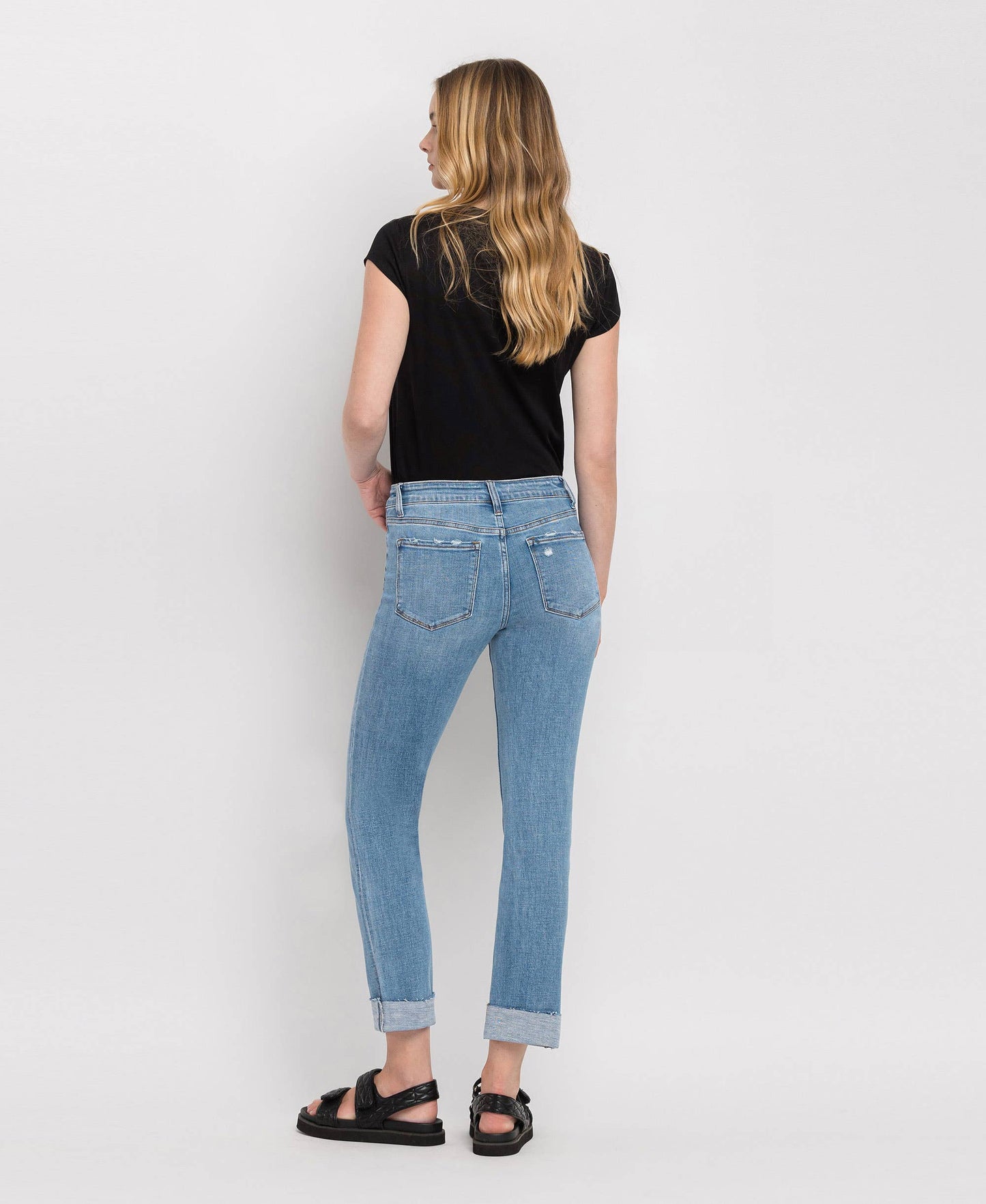 Janet Cuffed Crop Flying Monkey Jeans