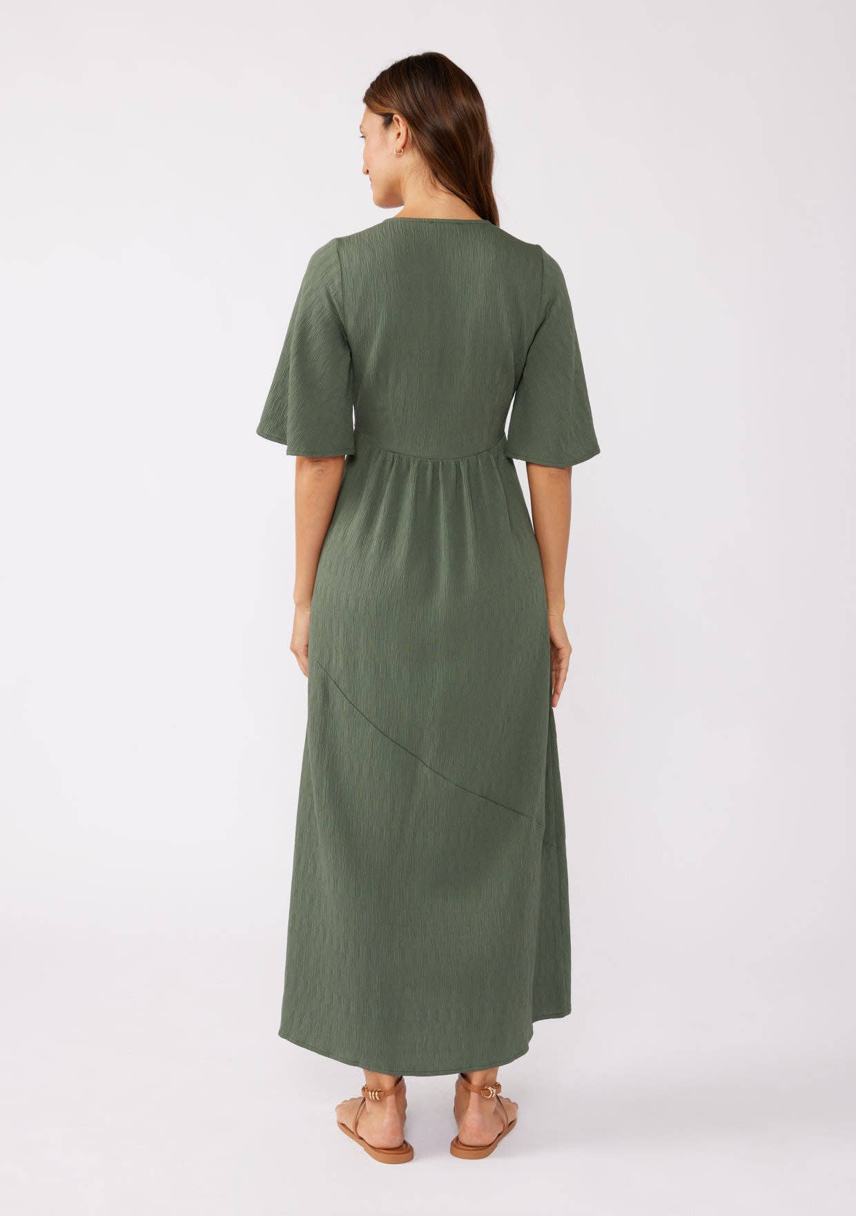 JULIANA OLIVE DRESS