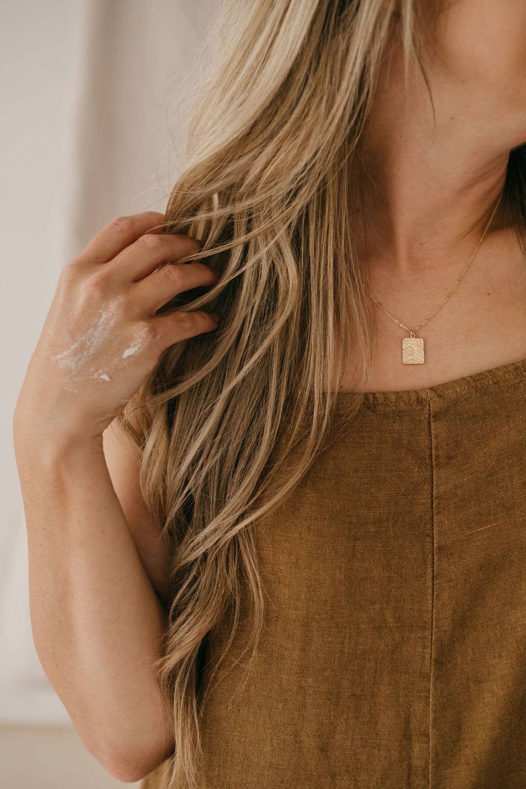 Planted Gold Necklace