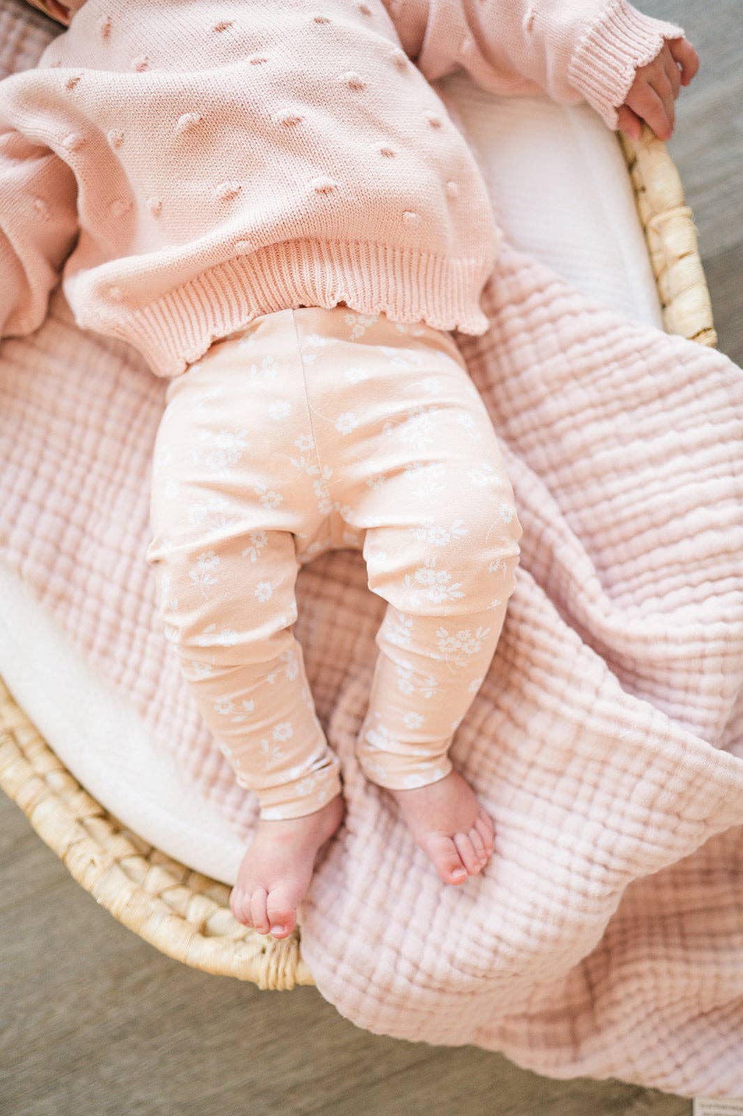 HARP ANGEL ORGANIC FLORAL LEGGINGS