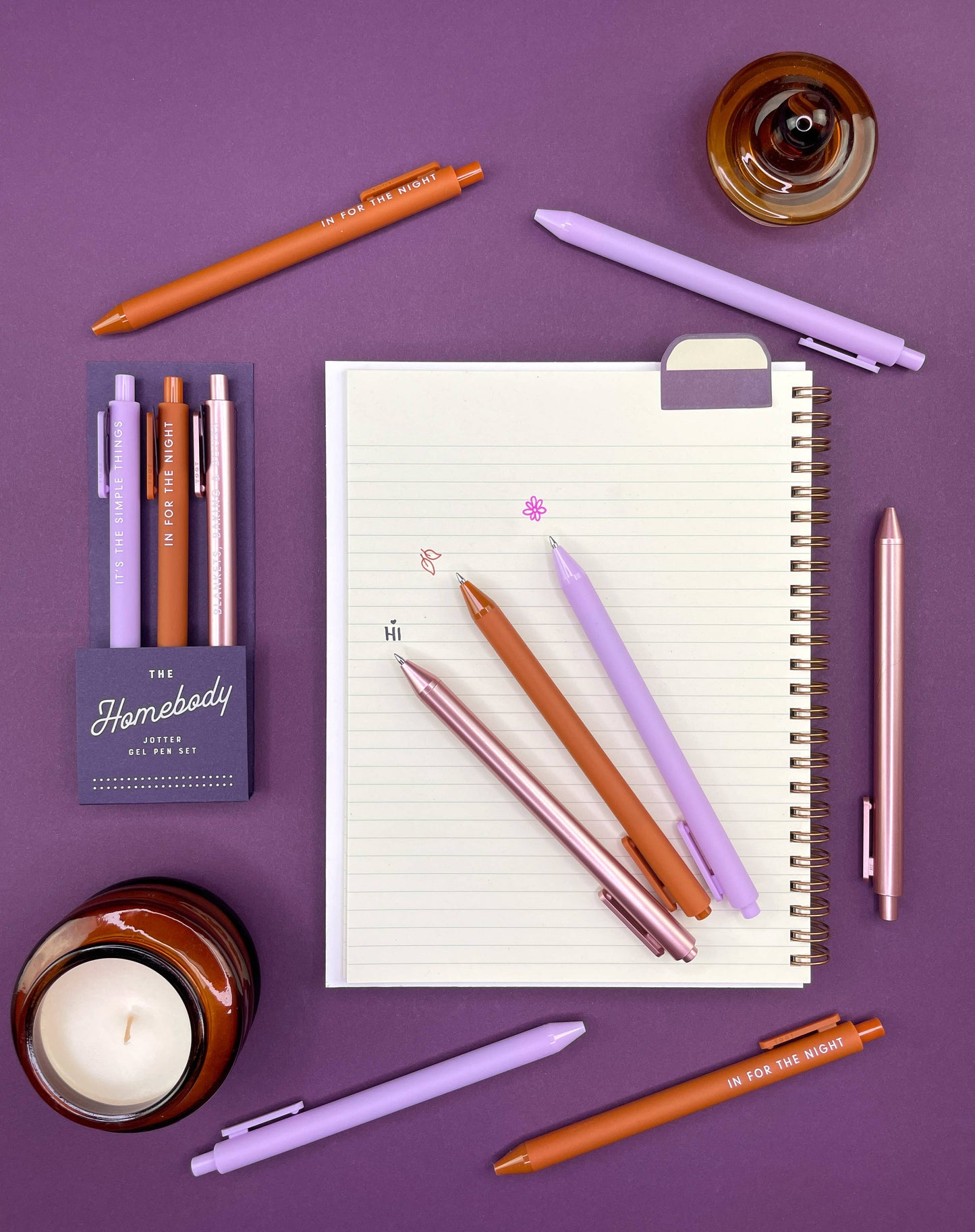 Homebody Jotter Gel Pens