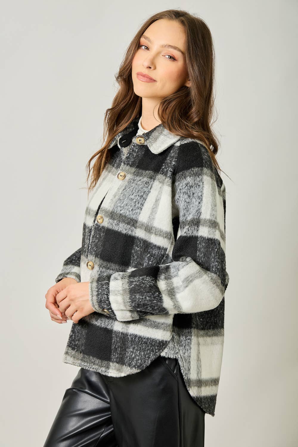 Bozeman Plaid Button Down Jacket