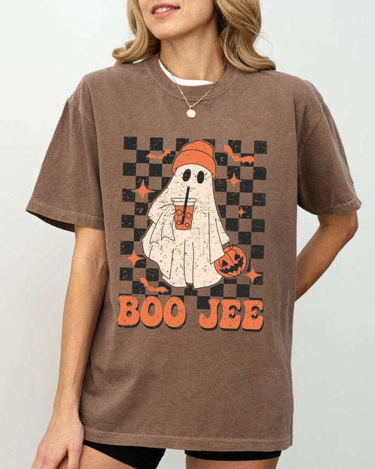 Boo-Jee Ghost Espresso Tee