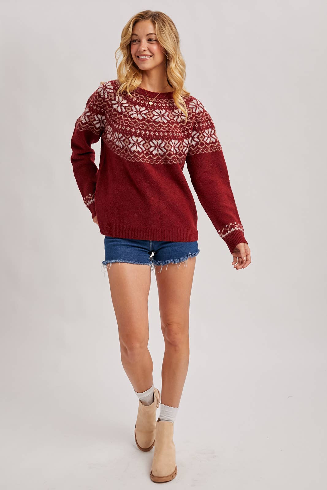HOLLY FAIR ISLE KNIT