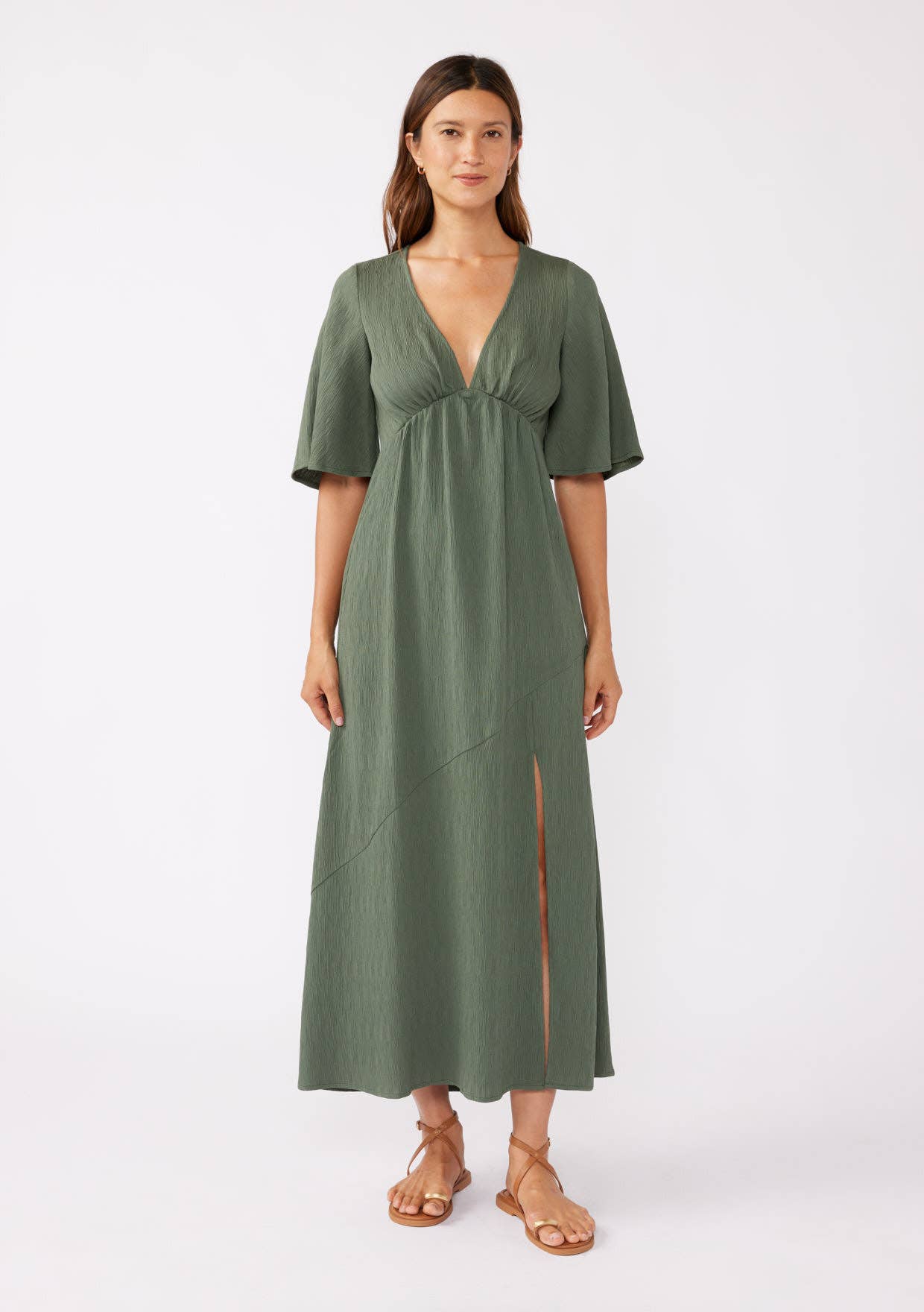 JULIANA OLIVE DRESS