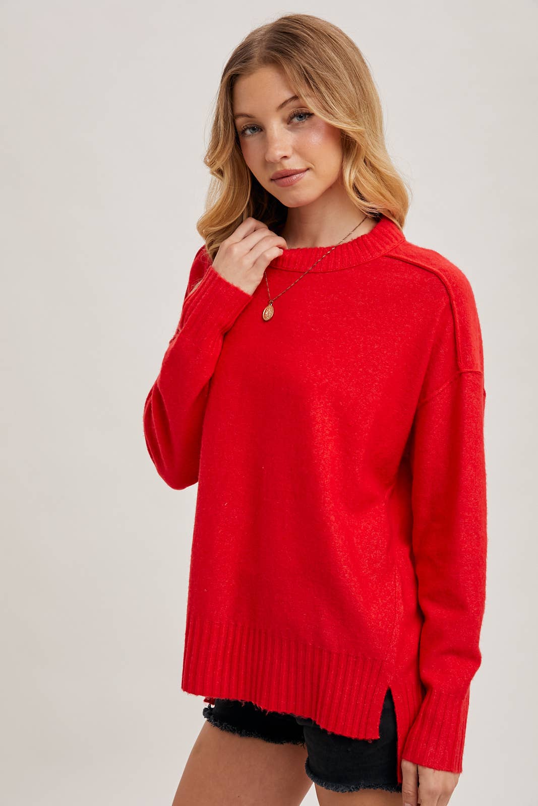 FROSTLITE CREW NECK KNIT SWEATER PULLOVER