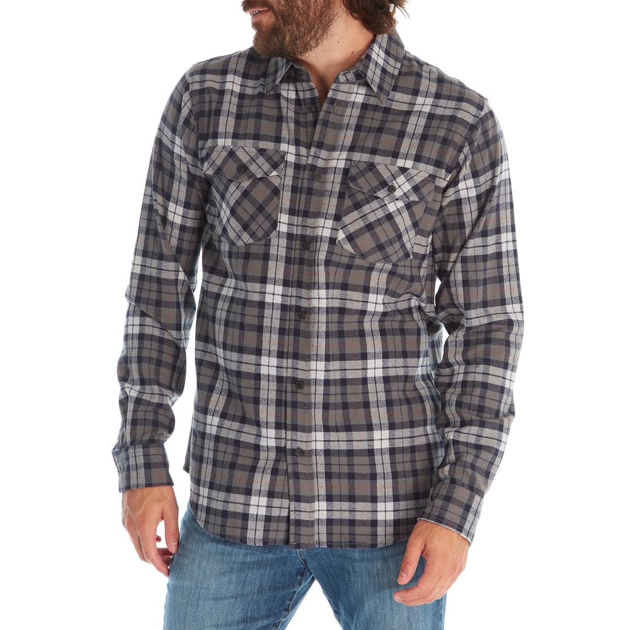 Ray Flannel Button Down