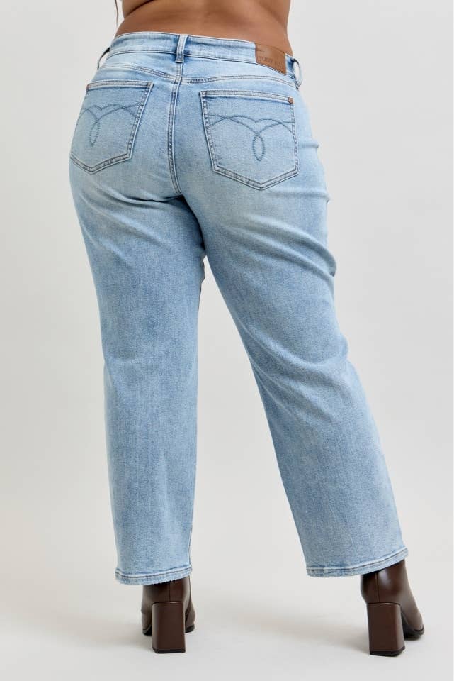 Judy Blue Rigid Magic Straight Jean - Plus