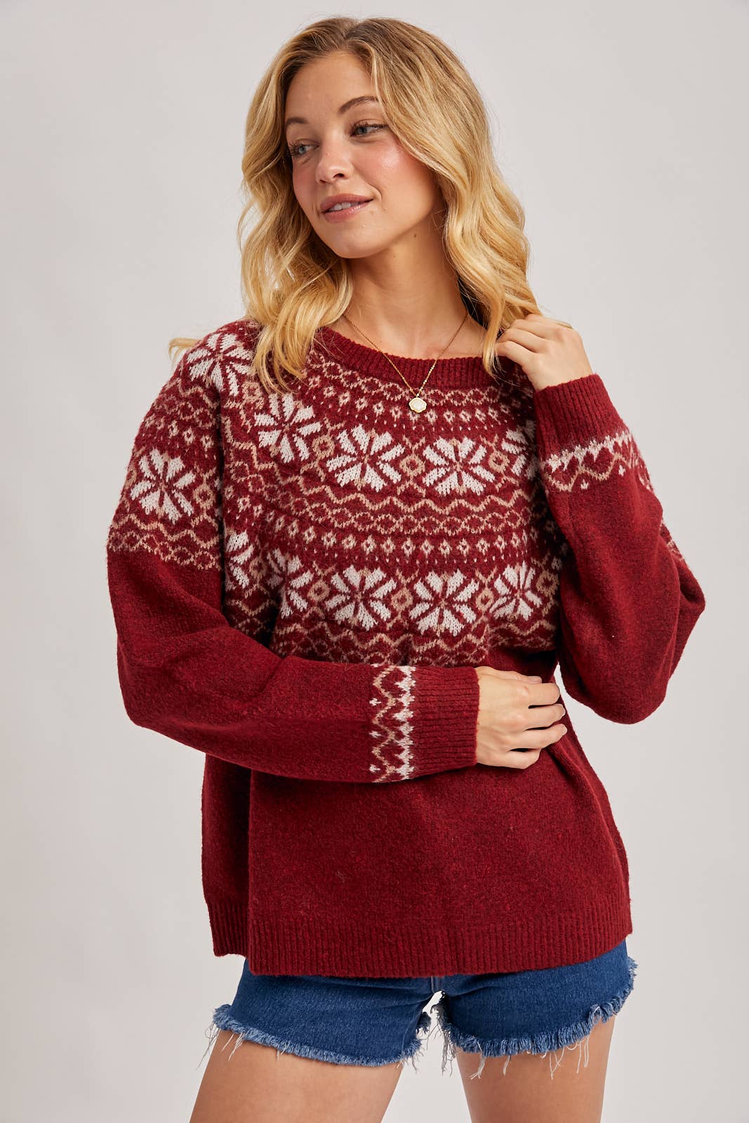 HOLLY FAIR ISLE KNIT