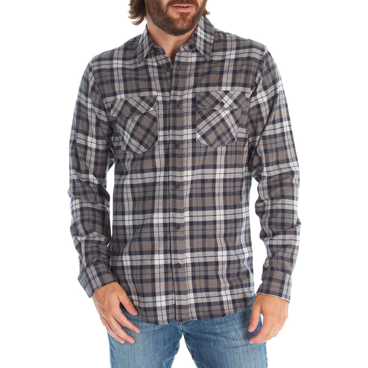 Ray Flannel Button Down