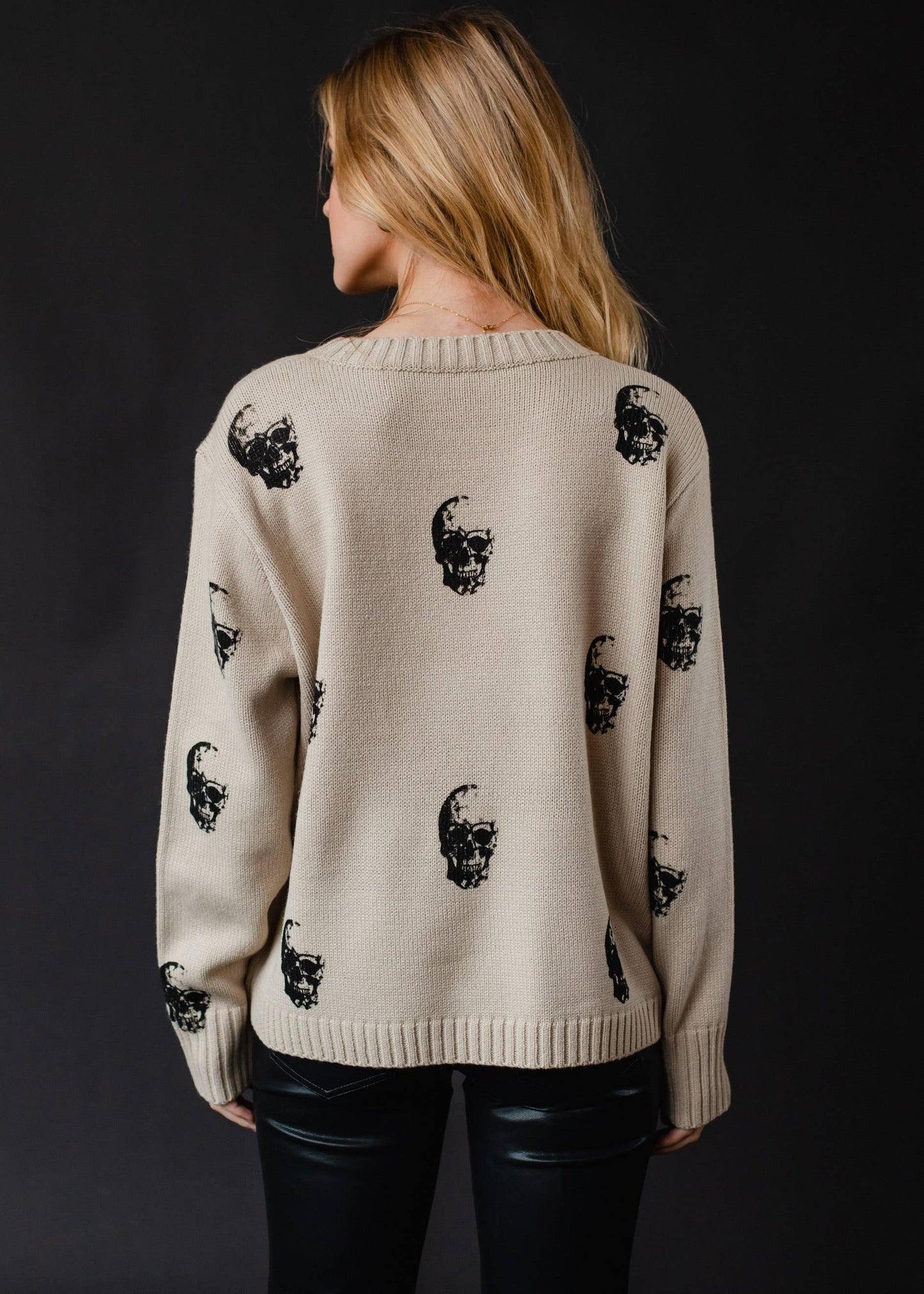 Vintage Skull Sweater