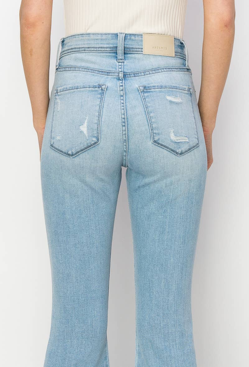 Winslow Crop Flare Jeans