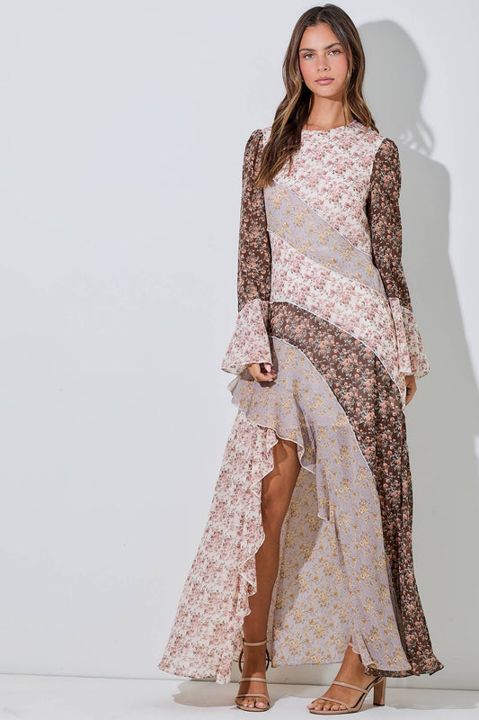 CHRISSY CHIFFON MAXI DRESS