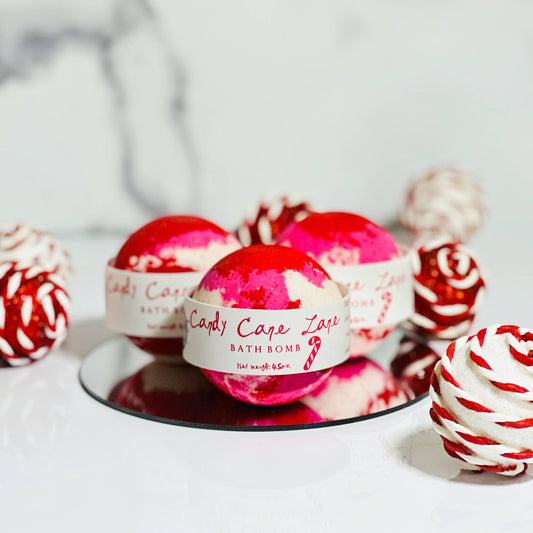 Candy Cane Lane Bath Bomb