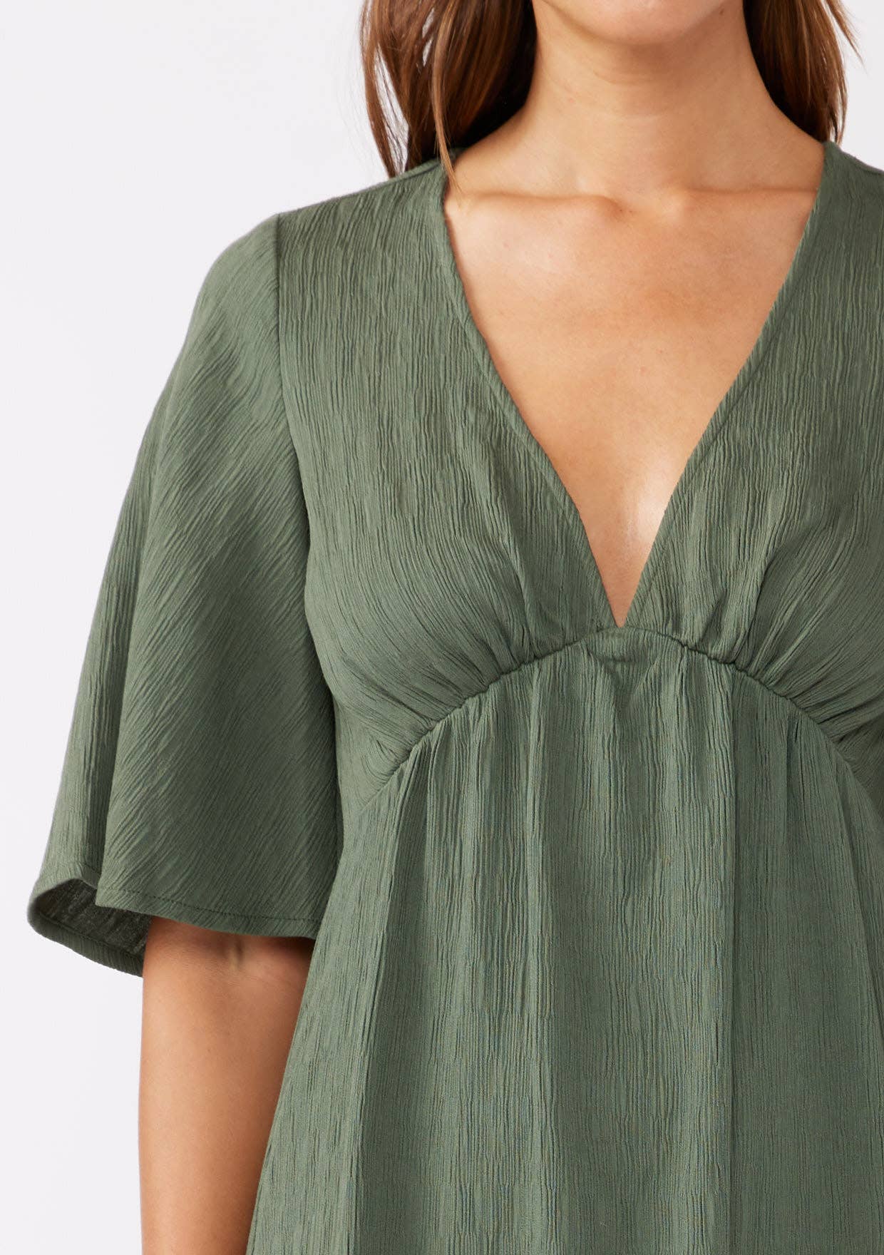 JULIANA OLIVE DRESS