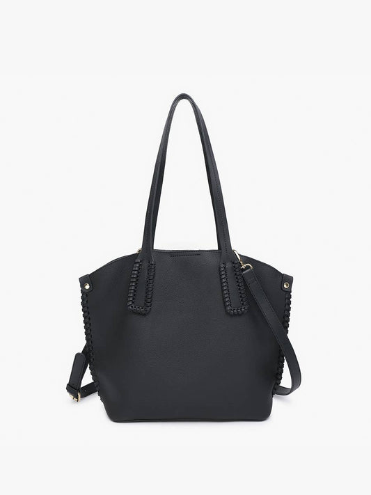 Micah Whipstitch 3-Compartment Tote