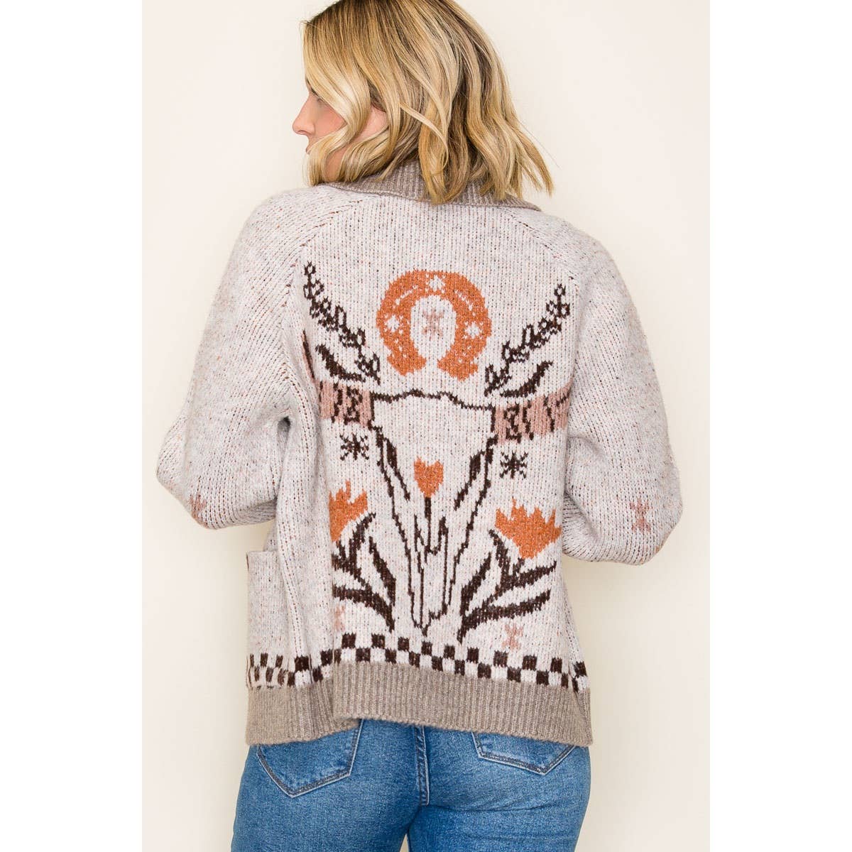 WESTERN SWEATER CARDIGAN