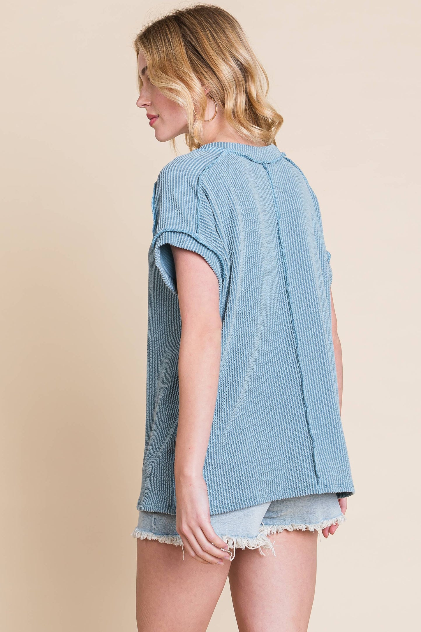 TILLI RIB KNIT TOP