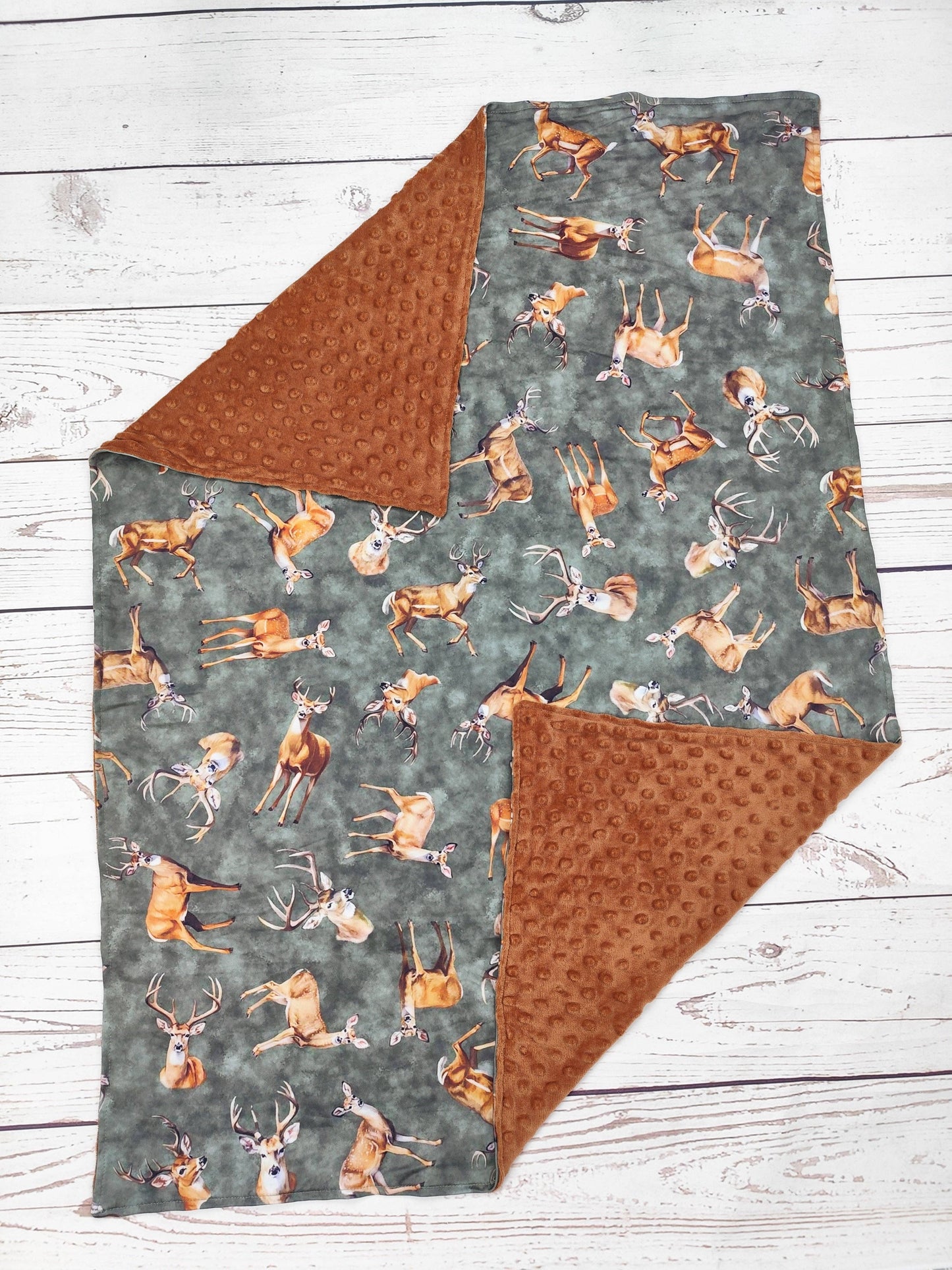 Baby Deer Print Blanket