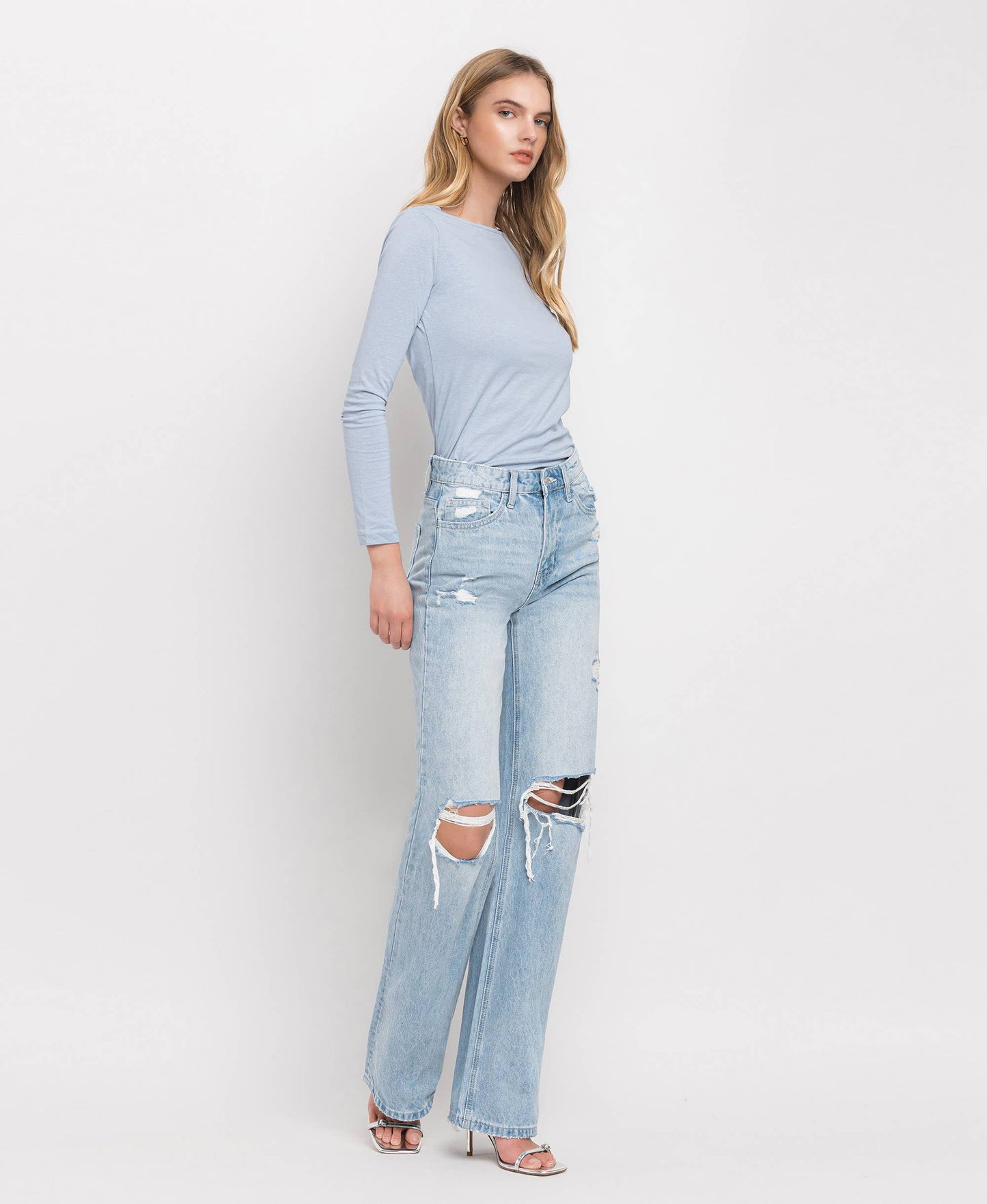 SUNNY 90'S VINTAGE HR FLARE JEANS