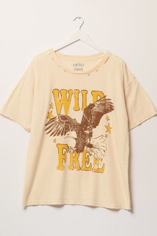 Wild Free Eagle Tee